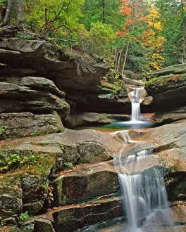 USA, New England, New Hampshire, White Mountains National Forest. Scenic of Sabbady Falls USA, New England, New Hampshire, White Mountains National Forest. Scenic of Sabbady Falls
