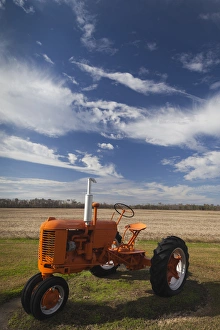 USA, North Carolina, Barco, antique farm tractor USA, North Carolina, Barco, antique farm tractor
