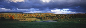 USA, Northeast Kingdom, Vermont, Eden, View of field USA, Northeast Kingdom, Vermont, Eden, View of field