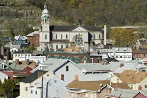 USA-Pennsylvania-Pittsburgh(Area) Sharpsburg: Town View from 62nd Street Bridge USA-Pennsylvania-Pittsburgh(Area) Sharpsburg: Town View from 62nd Street Bridge