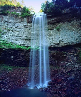 Images Dated 6th May 2014: USA; Tennessee; Fall Creek Falls in Fall Creek Falls State Park