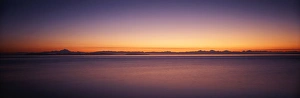 USA, Washington, Juan de Fuca Strait, View of Cascade Mountains and Port Townsend USA, Washington, Juan de Fuca Strait, View of Cascade Mountains and Port Townsend