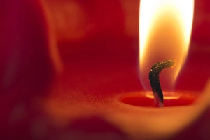 USA, Washington, Seabeck. Close-up of candle flame USA, Washington, Seabeck. Close-up of candle flame