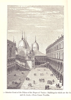 Venice- Ducal Palace- Doges Palace- Palazzo Ducale Interior Court Venice- Ducal Palace- Doges Palace- Palazzo Ducale Interior Court
