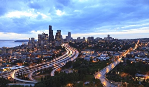 View atop Beacon Hill, Pacific Med Center, Seattle, WA View atop Beacon Hill, Pacific Med Center, Seattle, WA