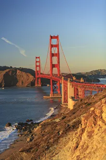View of Golden Gate Bridge, San Francisco, California, USA View of Golden Gate Bridge, San Francisco, California, USA
