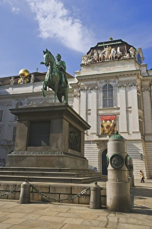 A view of St. Michaels Square in Viennia Austra A view of St. Michaels Square in Viennia Austra
