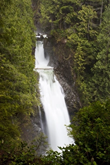 WA, Wallace Falls State Park, Upper Wallace Falls, on the Wallace River WA, Wallace Falls State Park, Upper Wallace Falls, on the Wallace River
