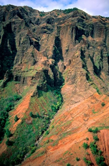 Waimea Canyon on the island of Kauai, Hawaii. hawaii, south pacific, island Waimea Canyon on the island of Kauai, Hawaii. hawaii, south pacific, island