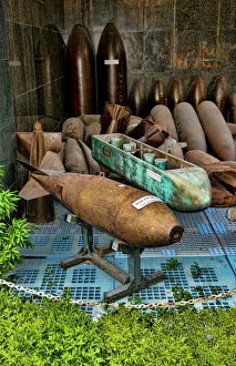 War Remnants Museum American War Saigon Ho Chi Minh Vietnam bombs captured War Remnants Museum American War Saigon Ho Chi Minh Vietnam bombs captured