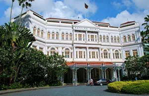World exclusive Raffles Hotel built in 1887, Singapore World exclusive Raffles Hotel built in 1887, Singapore