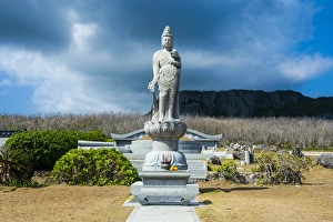 Worldwar II memorial at the Banzai Cliffs in Saipan, Northern Marianas, Central Pacific Worldwar II memorial at the Banzai Cliffs in Saipan, Northern Marianas, Central Pacific