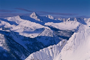 WS-86 View of Pfeifferhorn from the Big Cottonwood Ridge, near Alta, Wasatch Mountains WS-86 View of Pfeifferhorn from the Big Cottonwood Ridge, near Alta, Wasatch Mountains
