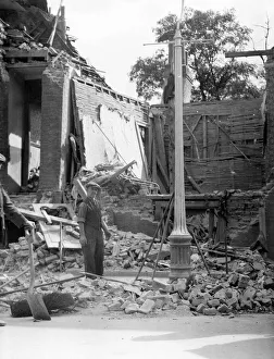 Blitz in London - Foreign Street, Camberwell, WW2 Blitz in London - Foreign Street, Camberwell, WW2