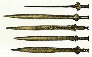 Pre Historic Collection: Celtic bronze swords