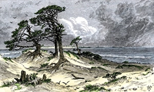 Chesapeake Bay entrance before settlers arrived