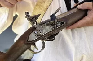 Images Dated 23rd July 2004: Flintlock gun