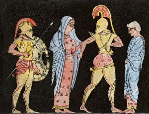 Helen of Troy, wife of Menelaus, taken from Greece Helen of Troy, wife of Menelaus, taken from Greece