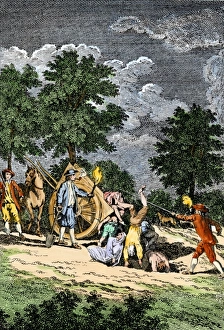 Mass grave for plague victims, Holywell Mount, England, 1665 Mass grave for plague victims, Holywell Mount, England, 1665