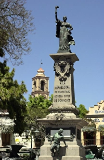 Monument to La Corregidora, Queretaro, Mexico Monument to La Corregidora, Queretaro, Mexico