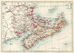 New Brunswick and Nova Scotia, 1870s New Brunswick and Nova Scotia, 1870s
