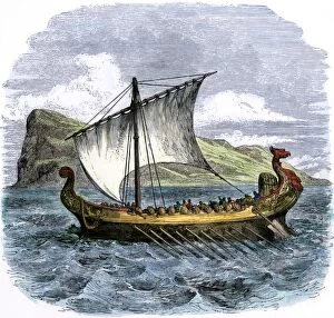 Ancient Collection: Phoenician ship in the Mediterranean