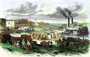 Riverboats at Shreveport, Louisiana, 1870s Riverboats at Shreveport, Louisiana, 1870s