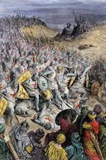 Seljuk Turks defeated at Dorylaeum, First Crusade Seljuk Turks defeated at Dorylaeum, First Crusade