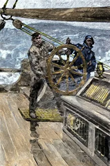 Steering a sailing-ship through stormy seas Steering a sailing-ship through stormy seas