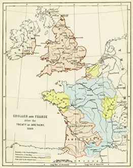 Treaty of Bretigny territory settlements, 1360 Treaty of Bretigny territory settlements, 1360