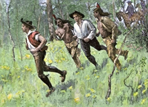Walking Purchase land claim in colonial Pennsylvania Walking Purchase land claim in colonial Pennsylvania