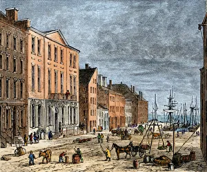 Wall Streets Tontine Coffee House in the late 1700s Wall Streets Tontine Coffee House in the late 1700s