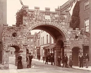 Jubilee Arch, East Gate, Chichester, 1897 Jubilee Arch, East Gate, Chichester, 1897