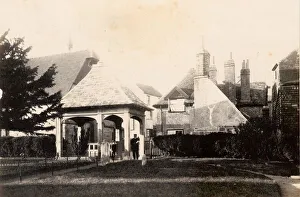 The lych gate at Cuckfield, 22 June 1894 The lych gate at Cuckfield, 22 June 1894