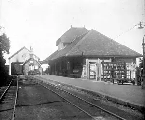 Narrow Gauge Collection: Lynton Station on the Lynton and Barnstaple Railway c. 1932