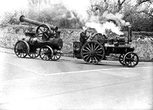 Vintage Steam Engine Photos Prints: Marshall Steam Engine