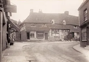 Midhurst: cottages on Knockhundred Row, 1902 Midhurst: cottages on Knockhundred Row, 1902