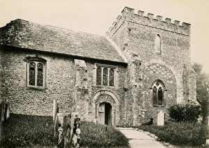 Historic Church Buildings UK Prints: St Nicholas, Bramber