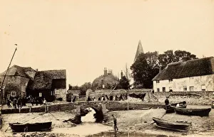 West sussex record office/general photographic/view bosham harbour buildings 18 may 1891 West sussex record office/general photographic/view bosham harbour buildings 18 may 1891