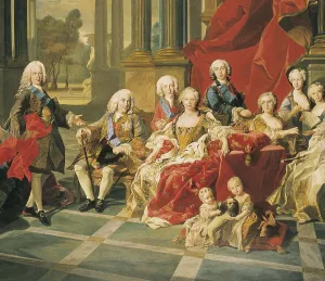 Spanish Royal Family Prints: AISA/Everett Collection VAN LOO
