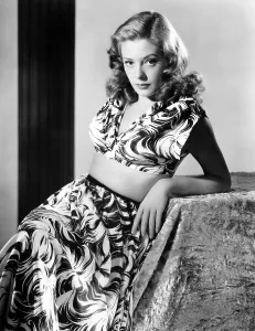 Art Deco Fashion Prints: Jane Greer, c. 1947