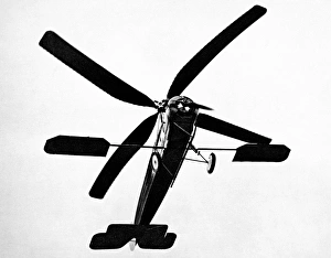 AUTOGIRO, 1928. The first flight of Juan de la Ciervas (1896-1936) Autogiro, 1928 AUTOGIRO, 1928. The first flight of Juan de la Ciervas (1896-1936) Autogiro, 1928