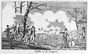 BATTLE OF LEXINGTON, 1775. The Battle of Lexington, Massachusetts, 19 April 1775 BATTLE OF LEXINGTON, 1775. The Battle of Lexington, Massachusetts, 19 April 1775