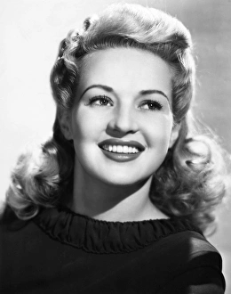 BETTY GRABLE (1916-1973). American actress BETTY GRABLE (1916-1973). American actress
