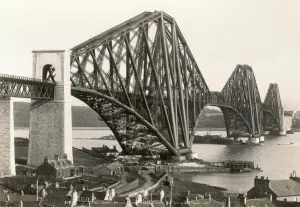 Historic Bridges In Scotland Prints: SCOTLAND: FORTH BRIDGE. The Forth Bridge