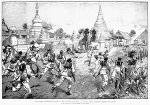 British Empire Expansion Prints: The Second Bengal Light Infantry