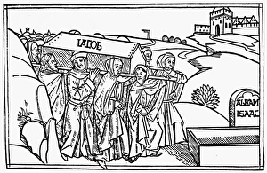 BURIAL OF JACOB. The sons of Jacob burying their father in the cave of Machpelah BURIAL OF JACOB. The sons of Jacob burying their father in the cave of Machpelah