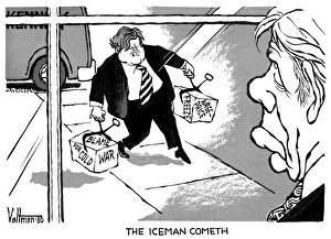 CARTOON: PRESIDENTIAL PRIMARY, 1980. Cartoon comment on the Democratic Primary race CARTOON: PRESIDENTIAL PRIMARY, 1980. Cartoon comment on the Democratic Primary race