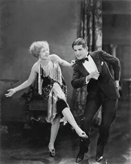 CHARLESTON, 1920s. Two American Charleston dancers CHARLESTON, 1920s. Two American Charleston dancers