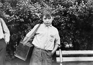 CHILD LABOR: BOOTBLACK, 1924. Tony, a nine-year-old bootblack in Newark, New Jersey CHILD LABOR: BOOTBLACK, 1924. Tony, a nine-year-old bootblack in Newark, New Jersey